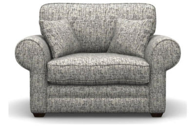 Heart of House Chedworth Fabric Cuddle Chair - Stone